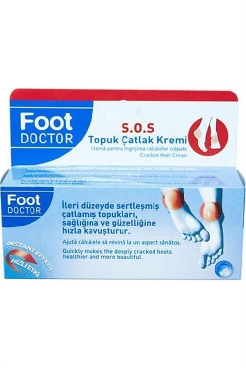 Foot Doctor SOS Topuk Çatlak Kremi+Nemlendirici Krem+Çanta