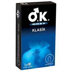 Okey Klasik Prezervatif 10'Lu