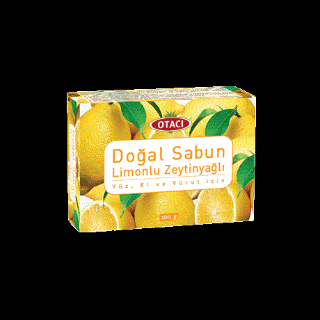 Otacı Limonlu Zeytinyağlı Doğal Sabun 100 Gr